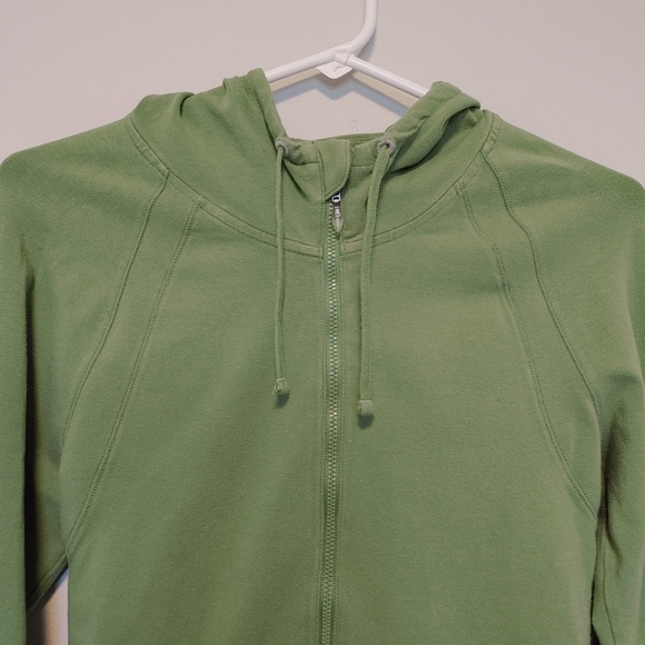 Gap Body Green Half Zip Cotton Hoodie (Size S) - Picture 8 of 11